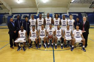 2016-17 SSC Men's Basketball Team photo