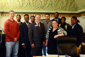 South Suburban College students represented one of the largest contingents at Student Advocacy Day in Springfield. 