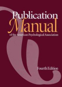 Publication Manual of the APA icon
