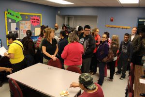 Reception in the new SSC Reading Center