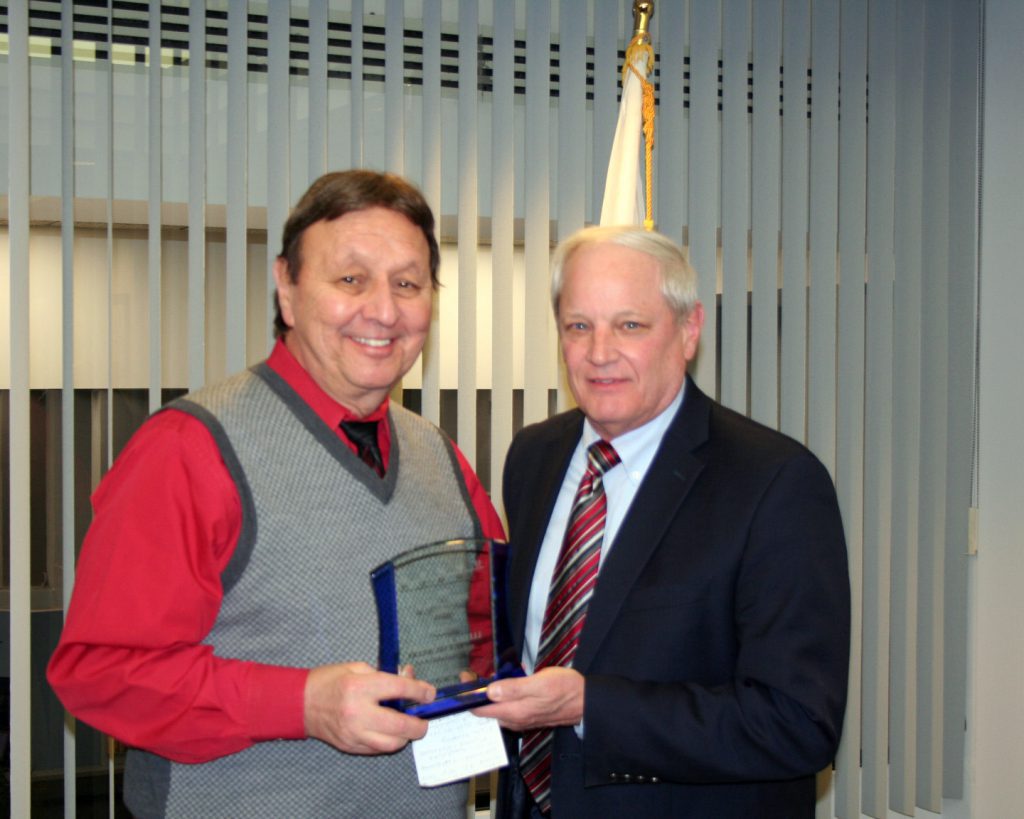 ICCTA Presents Service Award to South Suburban College Chairman Frank M