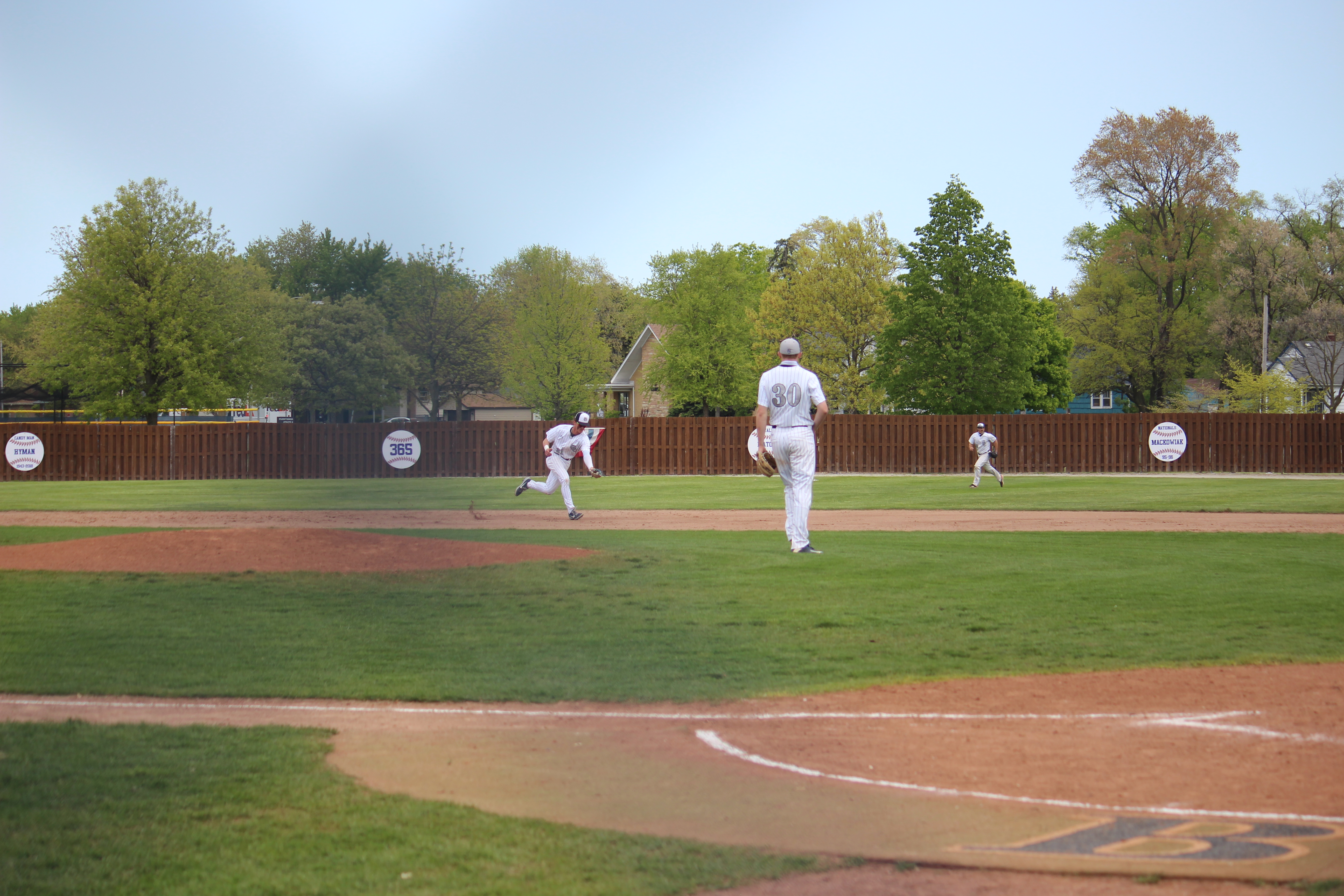 Baseball Player in field