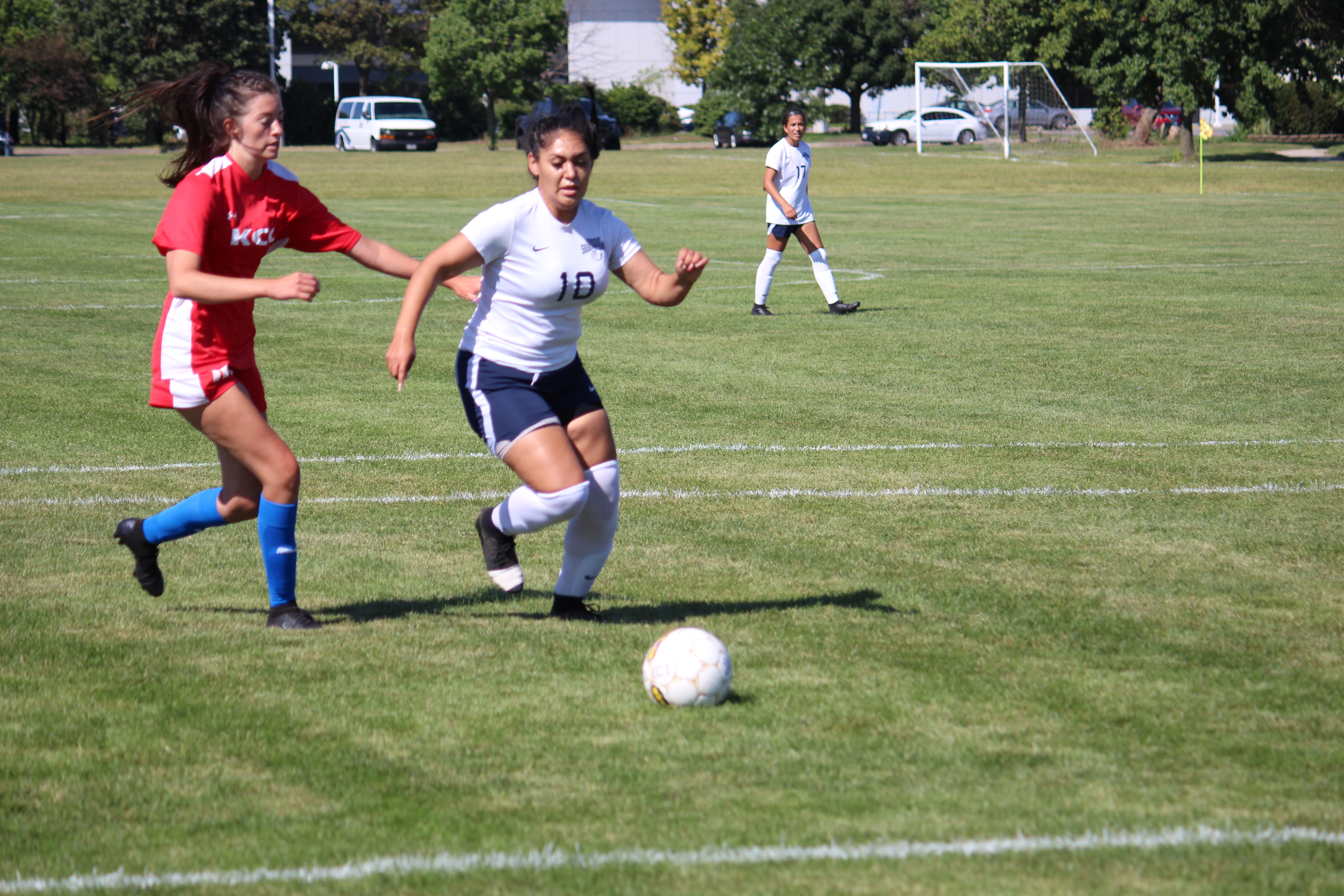 SSC Womens Player with ball