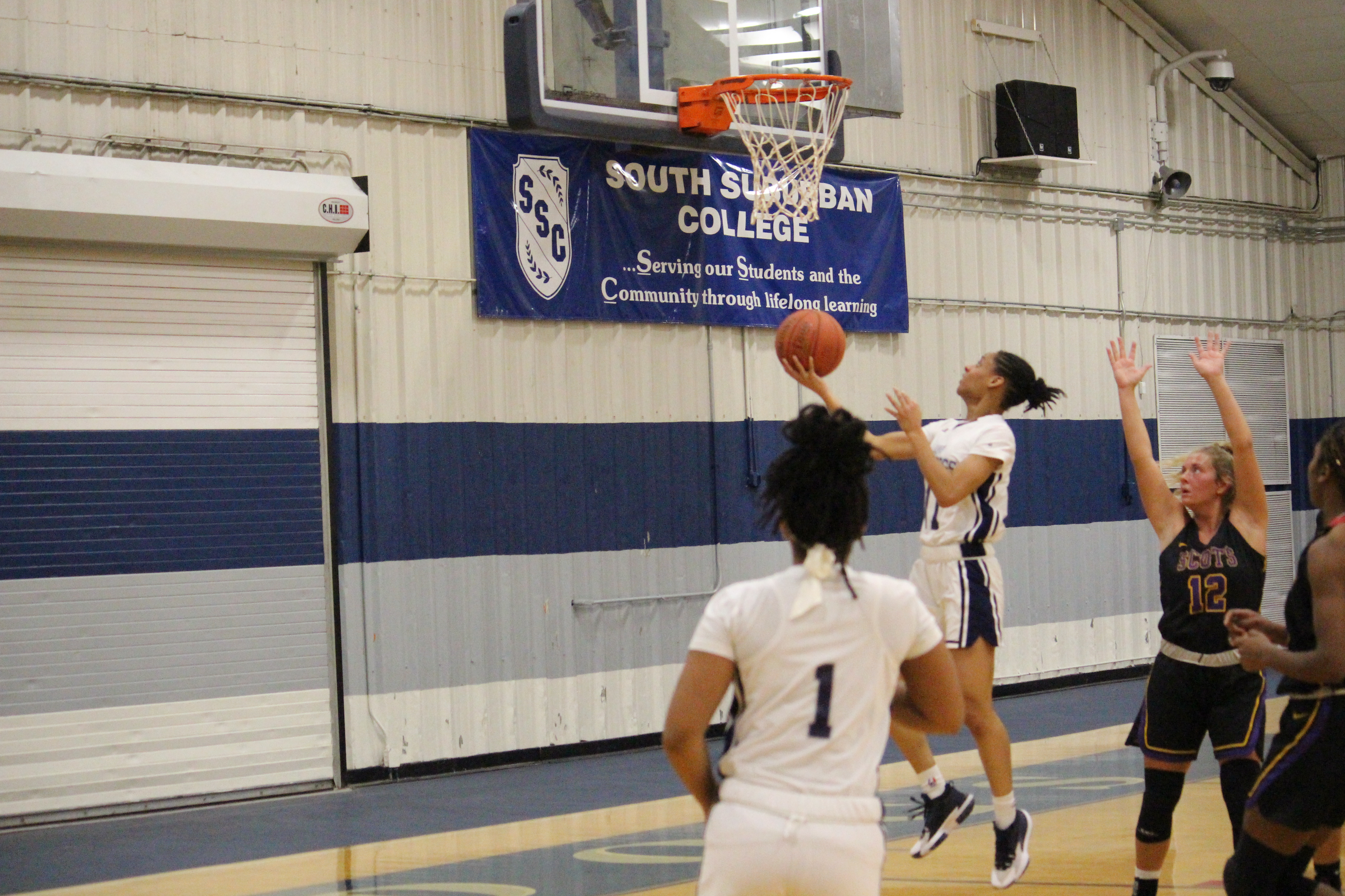 SSC Player with the lay up