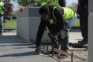 A photo of a former student of the Highway Construction Careers Training Program