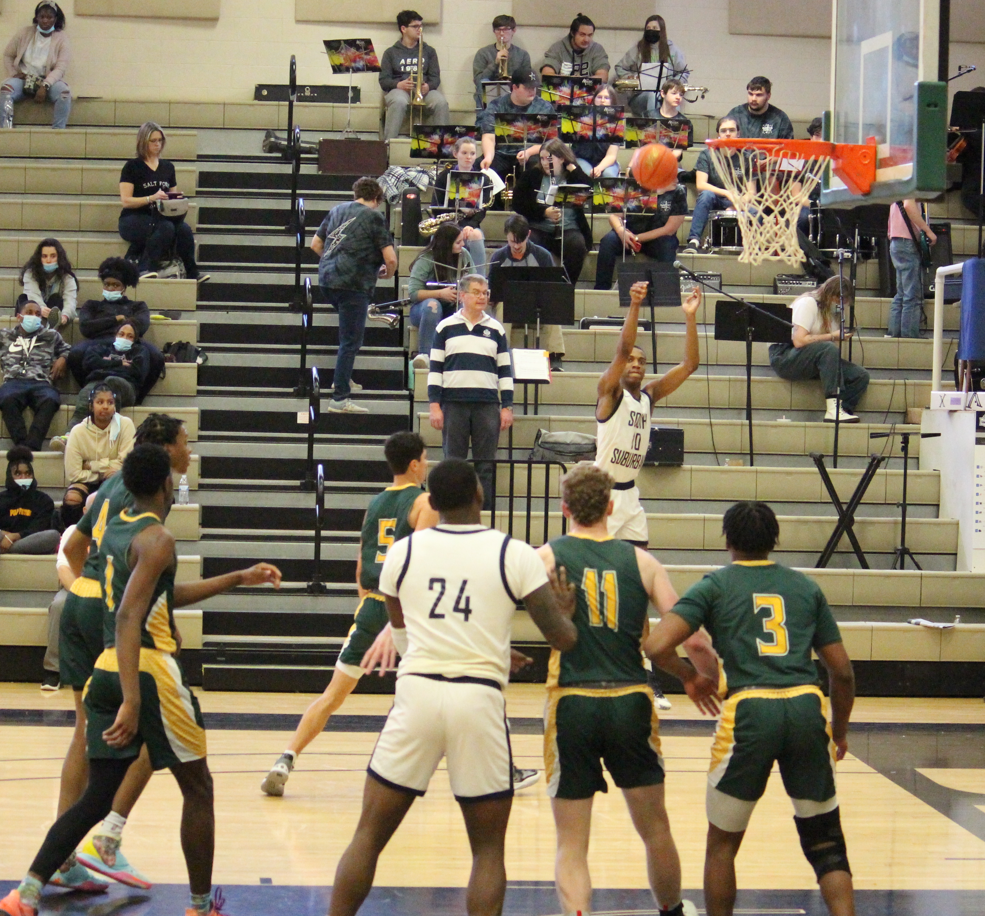 SSC Basketball Player Jump Shot