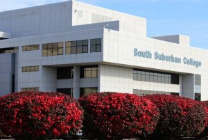 The South Suburban College Main Campus building exterior.