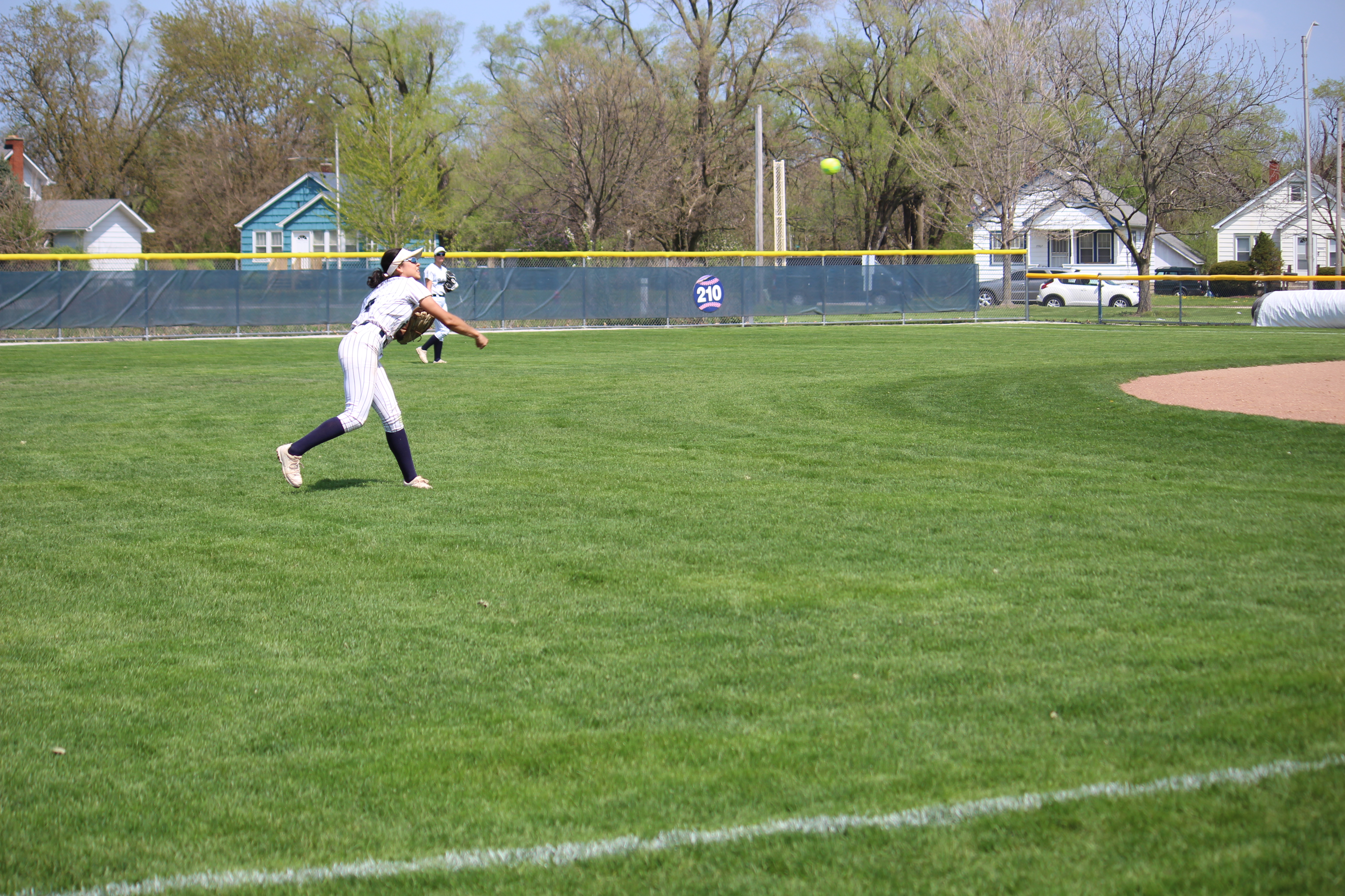 Martinez with the throw