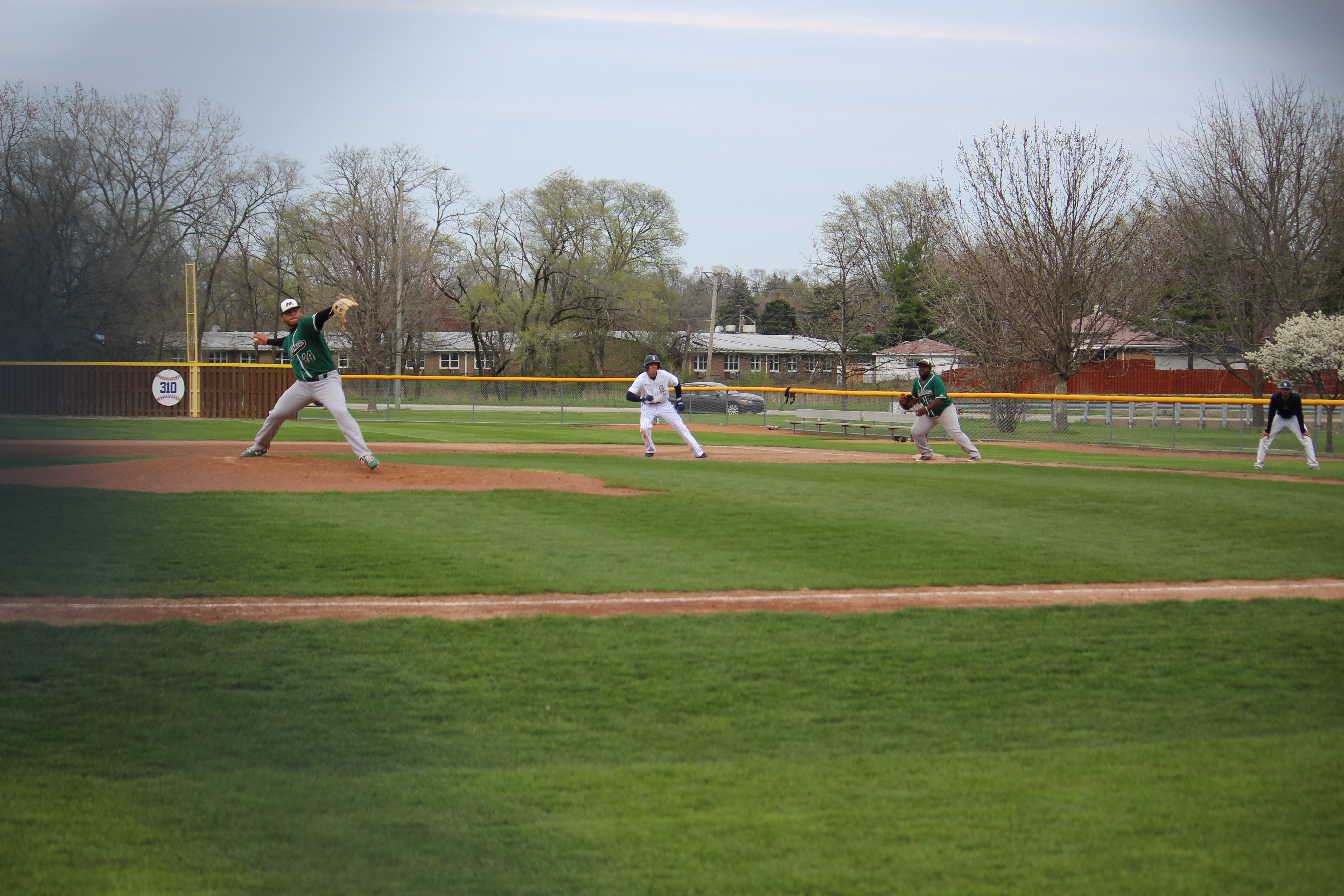 SSC baserunner on first