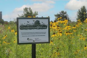 Recognition signage from The Conservation Foundation