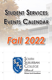Student Services Events Calendar Fall 2022 cover