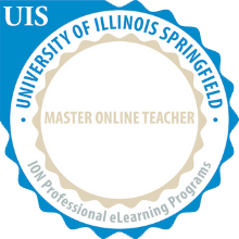 UIS-Master Online Teacher badge