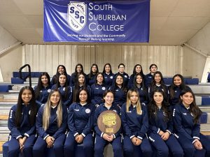 A photo of the South Suburban College Women’s Soccer Team