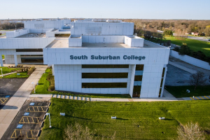 The South Suburban College Main Campus in South Holland, Illinois.
