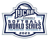 2023 NJCAA DII Softball World Series logo