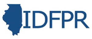 Illinois Department of Finance and Professional Regulation (IDFPR) logo