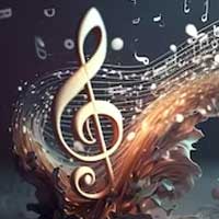 An image of a music note.