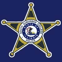 The South Suburban College Campus Police badge.