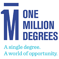 One Million Degrees logo