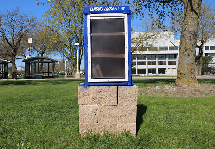 A photo of the Lending Library on the Main Campus.