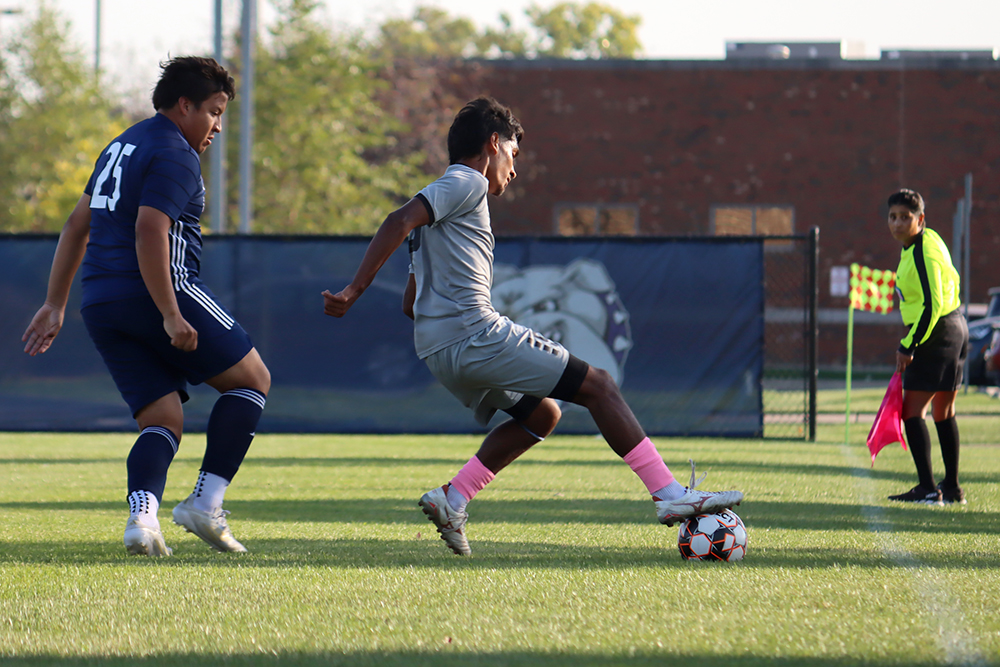 2024 Men's Soccer Action Shot