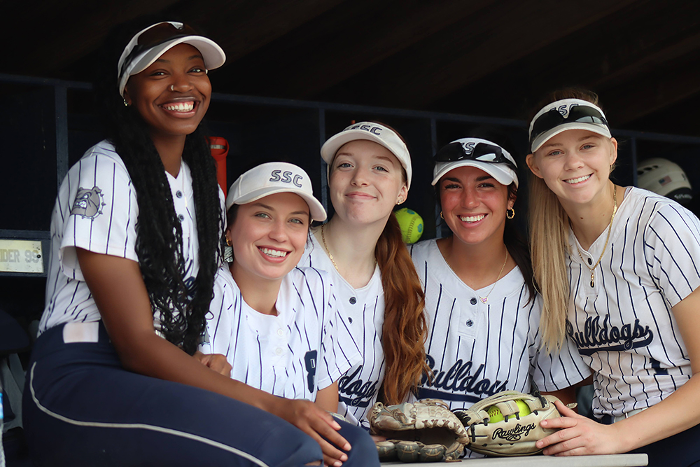 2024 Softball Action Shot