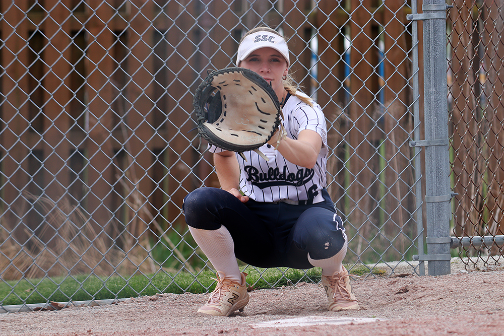 2024 Softball Action Shot