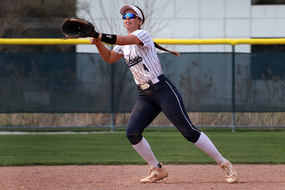 2024 Softball Action Shot