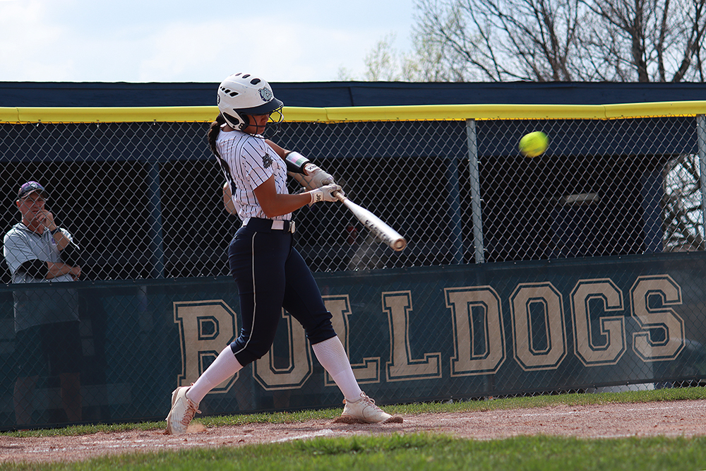 2024 Softball Action Shot