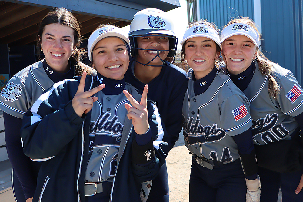2025 Softball Action Shot