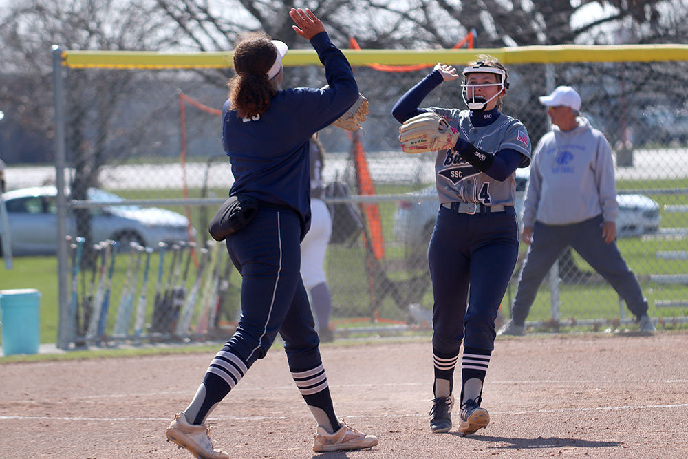 2025 Softball Action Shot