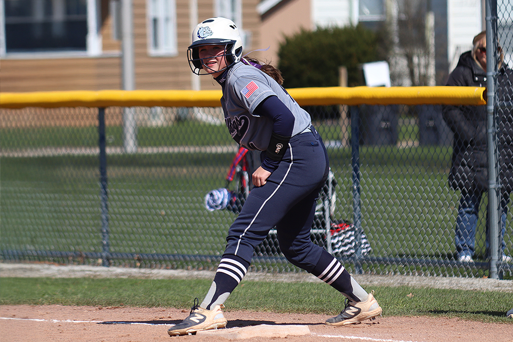 2025 Softball Action Shot