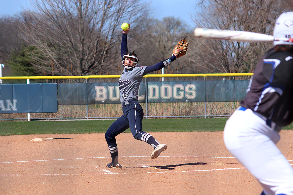 2025 Softball Action Shot