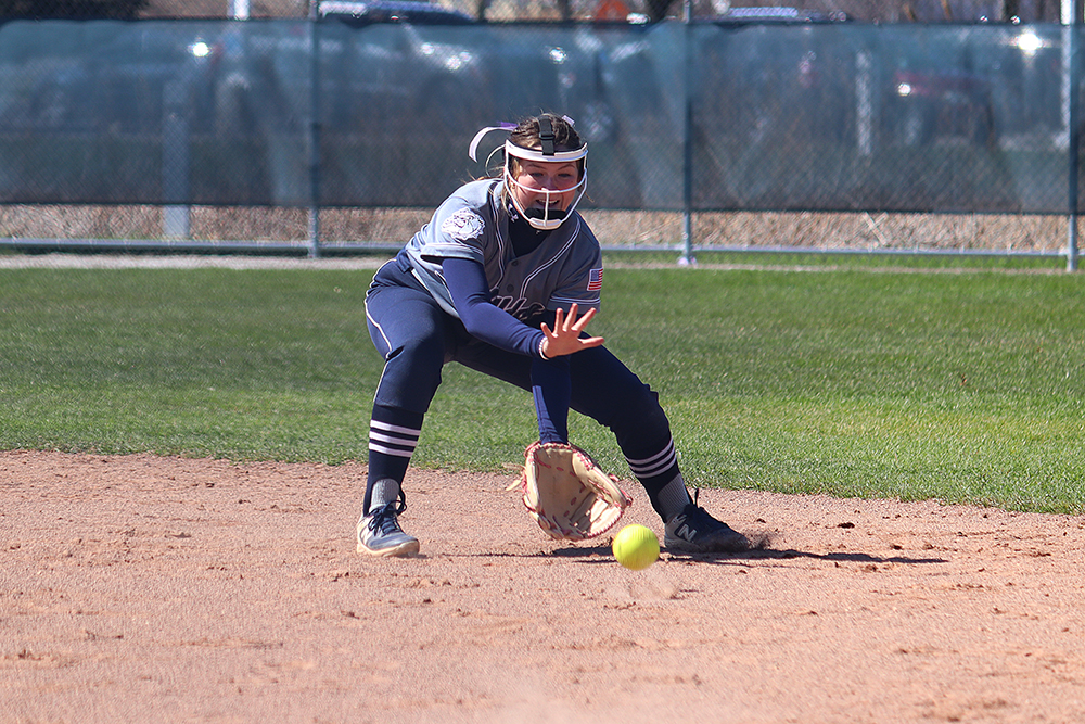 2025 Softball Action Shot