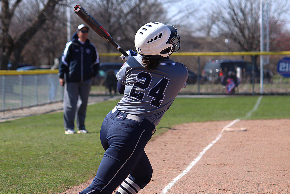 2025 Softball Action Shot