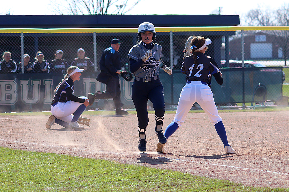 2025 Softball Action Shot