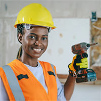 A photo symbolizing construction and trades