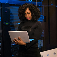 A photo symbolizing information technology