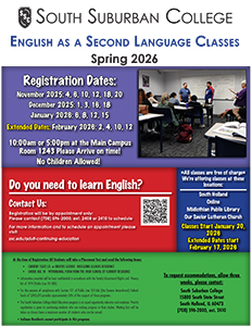 English as a Second Language Flyer Photo