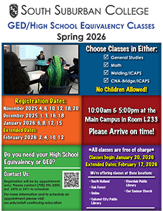 High School Equivalency Flyer Photo