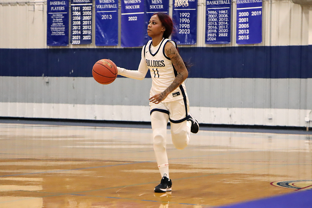Women's Basketball Action Shot