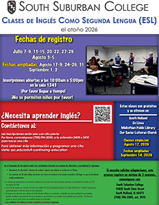 English as a Second Language Flyer Photo