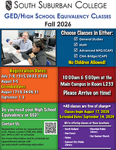 High School Equivalency Flyer Photo